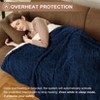Heated Throw Blanket - Thick Soft Washable Electric Blanket with 10 Heat Settings, Washable Fast Heating Blanket Throw,  Sofa and Bed - 3 of 4