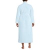 Lands' End Women's Cozy Plush Long Wrap Robe - 2 of 3