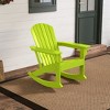 WestinTrends Outdoor Patio Poly Adirondack Rocking Chair Rocker - 2 of 4