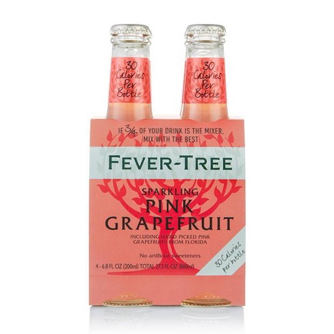 Fever-Tree Sparkling Pink Grapefruit Bottles - 4pk/6.8 fl oz - image 1 of 3