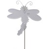 Home & Garden 29.0" Daisy Dragonfly Stake Garden Spring Round Top Collection  -  Decorative Garden Stakes - 2 of 3