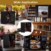 WeChef 5 Pack Restaurant Menu Covers Gate-view for 8.5x11" & 4.25x11" Paper PU Leather Coffee Hotel - 3 of 4