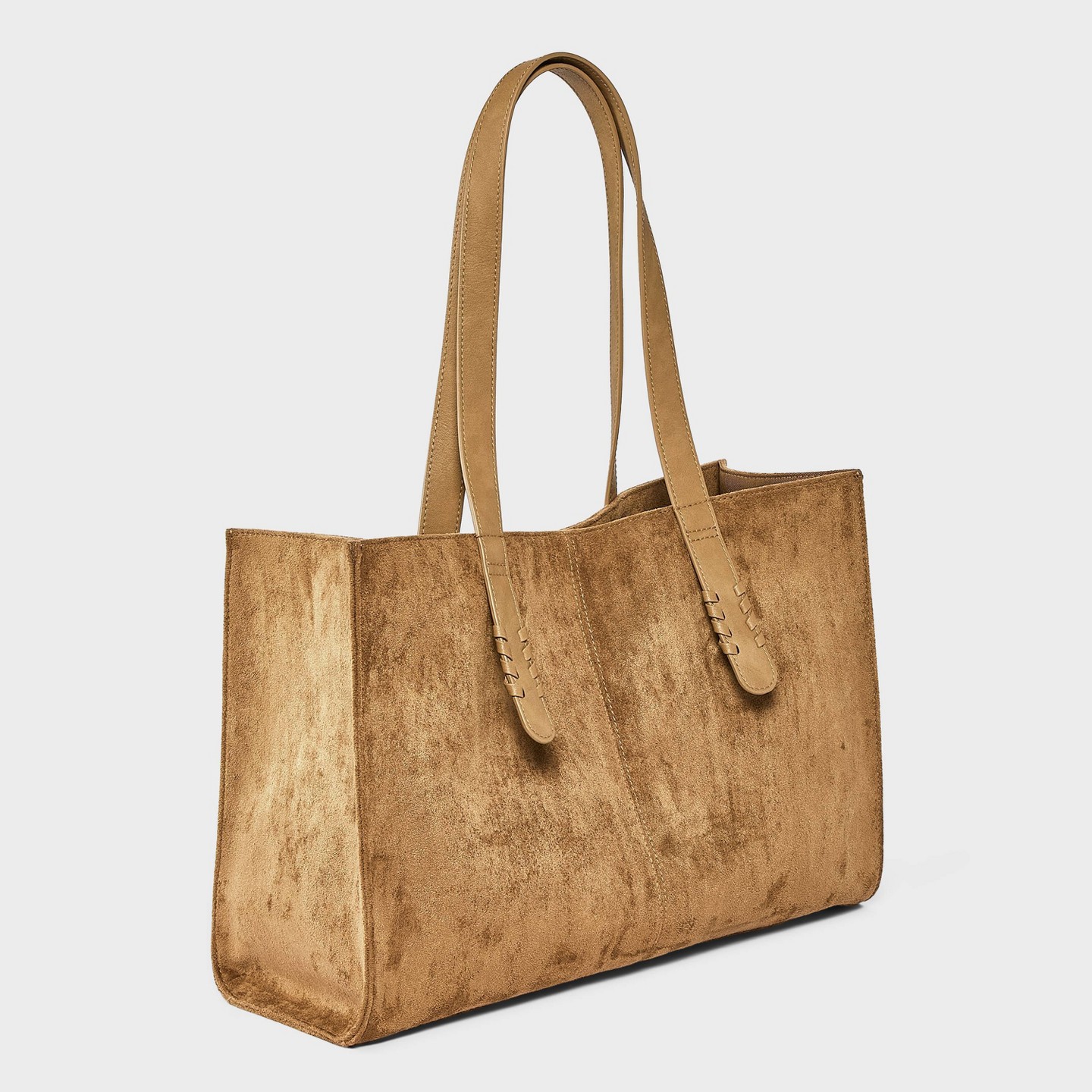 Сумка Universal Thread Faux Suede Casual, цвет: Светлый коричневый — фото 3