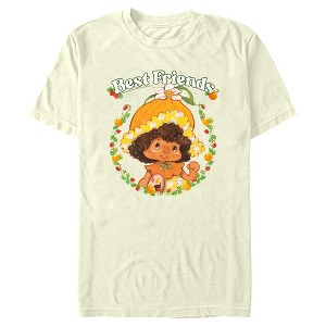 Men's Strawberry Shortcake Cute Orange T-Shirt - 1 of 4