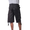 Pro Club Men's Cotton Classic Straight Leg Twill Cargo Shorts with Belt - 4 of 4