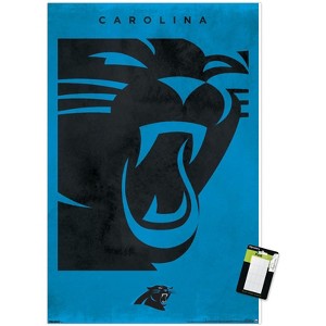 Trends International NFL Carolina Panthers - Logo 25 Unframed Wall Poster Prints - 1 of 4
