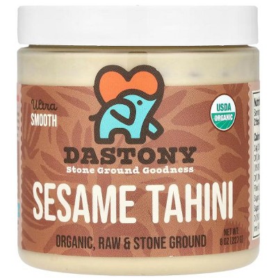 Dastony, Organic Sesame Tahini, 8 oz