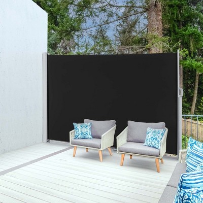 Yescom 120"x63" Retractable Outdoor Side Awning Black