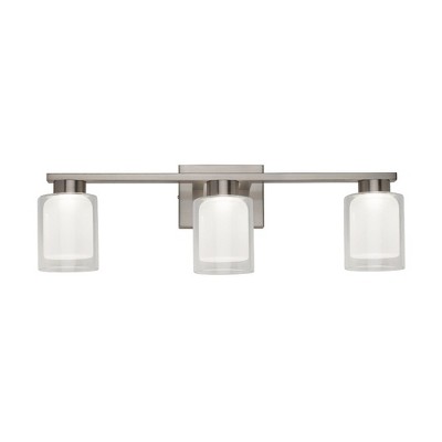 Artcraft Lighting Saville 3 - Light Vanity in  Brushed Nickel