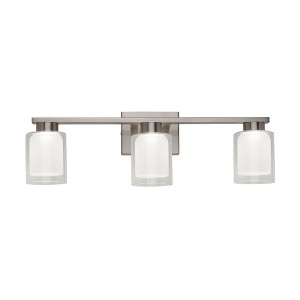 Artcraft Lighting Saville 3 - Light Vanity in  Brushed Nickel - 1 of 4