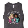 Women's Barbie Holidays & Christmas Graphic Racerback Tank - Heather Charcoal - Small - 2 of 3