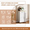 Celebalcony Kitchen Island Cart - 2 of 4