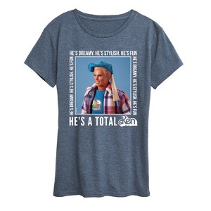 Women's - Barbie - Hes A Total Ken Short Sleeve Graphic T-Shirt - 1 of 4