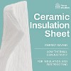 HOME INTUITION - 12" x 24" Ceramic Fiber Insulation Blanket Sheet 1" Thick, Fire Rated - 2 of 4