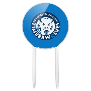 Northwood University Secondary Logo Acrylic Cake Topper Party Decoration for Wedding Anniversary Birthday Graduation - 1 of 4