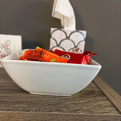 Square Serving Bowl 50oz Porcelain - Threshold™