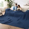 Bedsure Cooling Cotton Waffle Blanket-Lightweight Breathable Blanket of Rayon Derived from Bamboo - 2 of 4