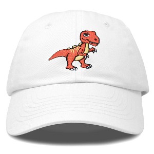 Dalix T-Rex Embroidered Cotton Dad Hat Adjustable Baseball Cap Mens - 1 of 4