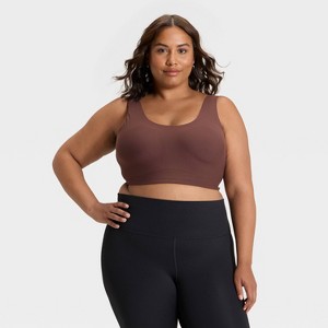 Women's Everyday Soft Medium Support Longline Sports Bra - All In Motion™ - 1 of 3