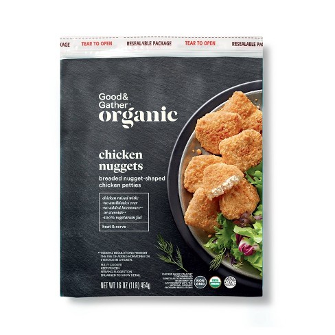 Organic Chicken Nuggets Frozen 1lb Good Gather Target