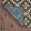 Oriental Weavers Latitude 1904K Grey/ Orange Indoor/Outdoor Area Rug - 7'10" x 10' - 3 of 4