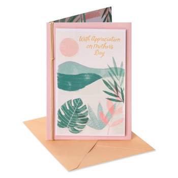Mother's Day Card Landscape with Cord