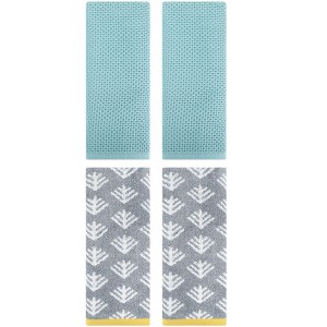 REGALWOVEN 4 Pcs Cotton Bathroom Hand Towels for Home Decor - 1 of 4