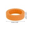 Unique Bargains Travel  Luggage Wheel Protection Cover Wear-Resistant Noise Reduction - 2 of 4