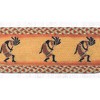 Earth Rugs Southwestern Kokopelli Oval Stair Tread – Lodge & Cabin Decor 27"x8.25" - 2 of 3