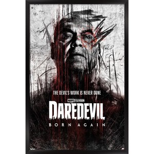 Trends International Marvel Daredevil: Born Again (2025) - Kingpin One Sheet Framed Wall Poster Prints - 1 of 4