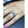 Pompeii3 3/4ct Heart Shape Diamond Engagement Ring Set 14K White Gold - 2 of 3
