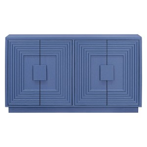 Bella Depot 60''W Vintage Distressed Sideboard - 1 of 4