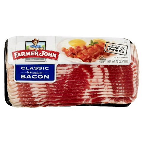 Farmer John Classic Premium Bacon - 16oz - image 1 of 4