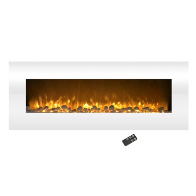 Hastings Home Color-Changing LED Electric Fireplace – 50"