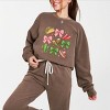 Simply Sage Market Fiesta Coquette Collage Lightweight Garment Dyed Sweatshirt - 2 of 4