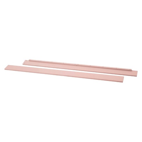 Davinci Jacob Hidden Hardware Conversion Rails, White By DaVinci