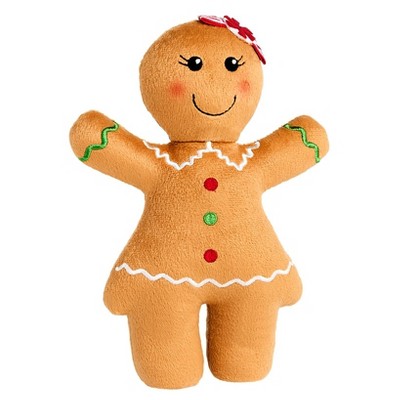 The Lakeside Collection Plush Candy Cane Tree and Gingerbread