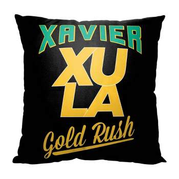 18" x 18" NCAA Xavier of Louisiana Gold Alumni Pillow