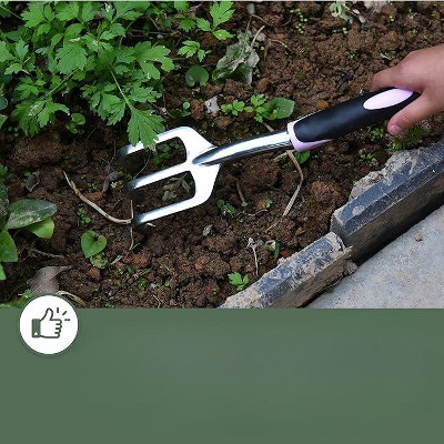 2WAYZ Heavy Duty Garden Tool Set -3 Pieces, Silver