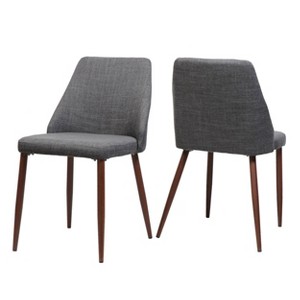 Set of 2 Marlee Mid Century Dining Chair - Christopher Knight Home - 1 of 4