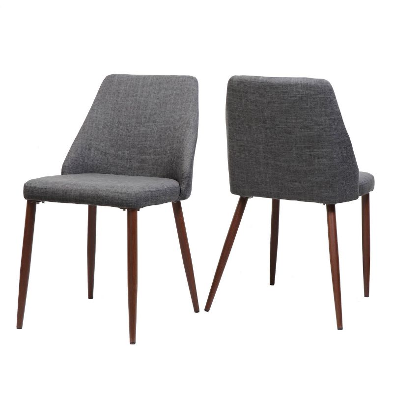 Set of 2 Marlee Mid Century Dining Chair - Christopher Knight Home, 1 of 8