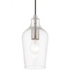 Livex Lighting Avery 1 - Light Pendant in  Brushed Nickel - 3 of 4