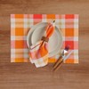 Solino Home Fall Buffalo Check Linen Placemats - 2 of 4