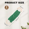 Unique Bargains Woven Cotton Rope Wooden Rings Handmade Towel Rings - 2 of 4