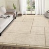 Washable Indoor Modern Living Room Rugs, Geometric Patchworked Non Slip Area Rug for Bedroom Dining Room Office - 2 of 4