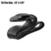 Unique Bargains Rubber Straight Valve MTB Bike Inner Tubes 3 Pcs - 4 of 4