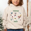 The Juniper Shop Christmas Spirits Green Words Toddler Graphic Hoodie - 2 of 3