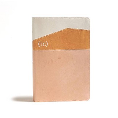 CSB (In)Courage Devotional Bible Desert/Mustard/Alabaster Leathertouch Indexed - (Leather Bound)