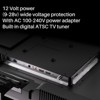 SYLVOX Smart RV TV, 27 inch TV Built-in DVD Player, 12 Volt TV for RV Camper, 1080P FHD Android TV Free Download APPs, AC/DC Powered (Trailer Series) - 4 of 4