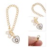 Unique Bargains Heart Bow Water Cup Pendant 1 Pc - 4 of 4